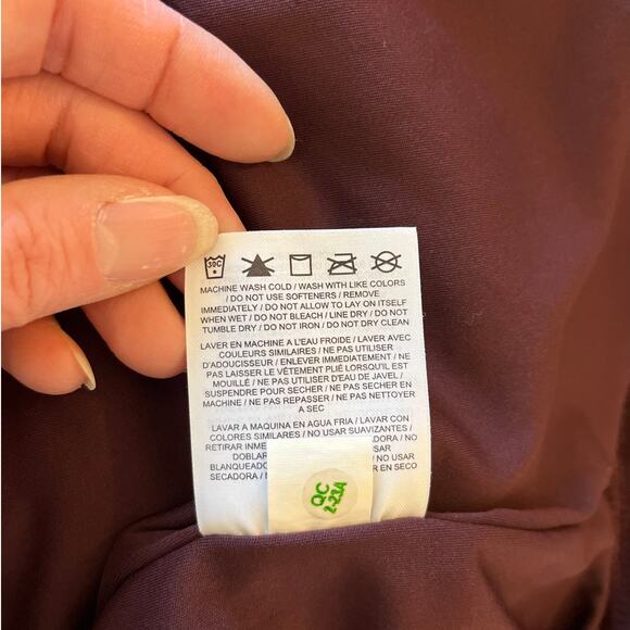 Nike Womens Sherpa Thermal Fleece Training Hoodie Size L Dark Cherry Cozy Warm - Picture 6 of 8